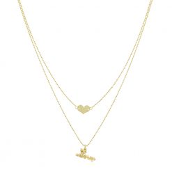 Colar Coração Love