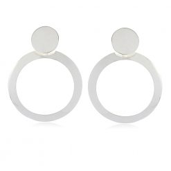 Brinco Círculo Vazado