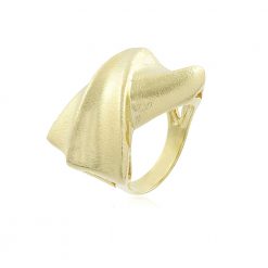 Anel fosco trançado