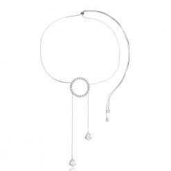 Colar Geométrico Pêndulos Ponto de Luz