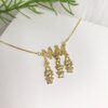 Colar Dourado Mãe/Filhos - Imagem 4