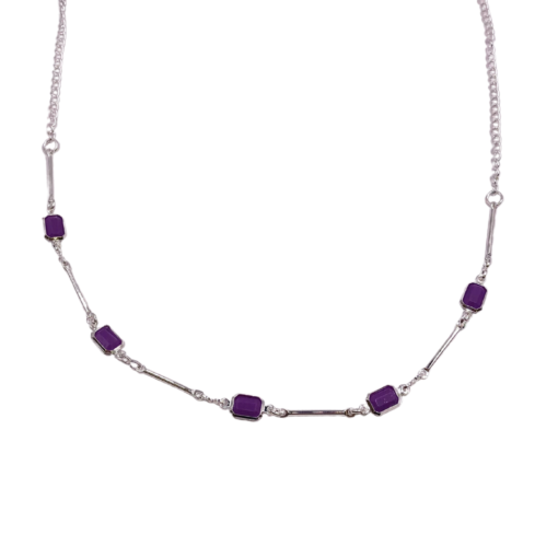 Colar Roxo