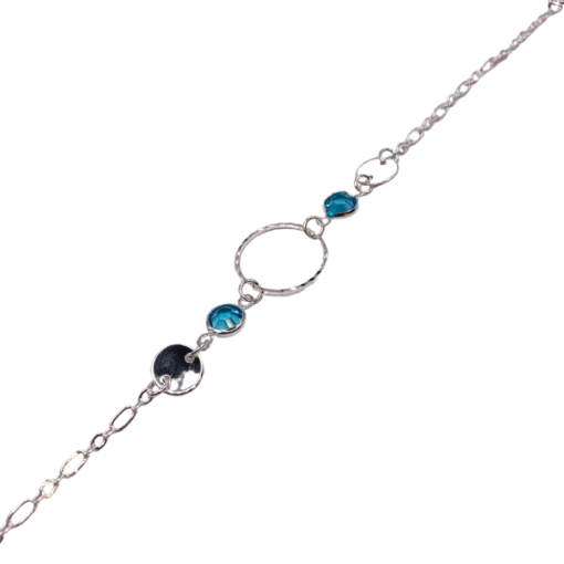Pulseira de Bolinhas com Elo - Imagem 4