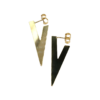 Brinco Triangular Dourado